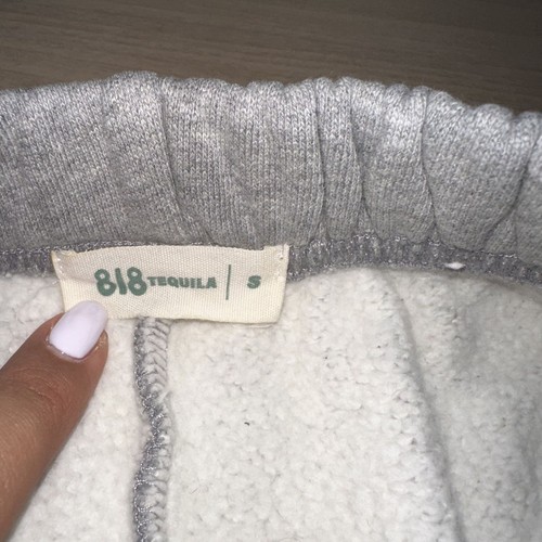 818 Felpa Tequila Team 818 Grigio Erica Donna Small S - Foto 4 di 7
