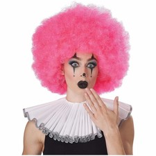 Jumbo Afro Pink Clown Circus Adult Unisex Womens Mens Wig