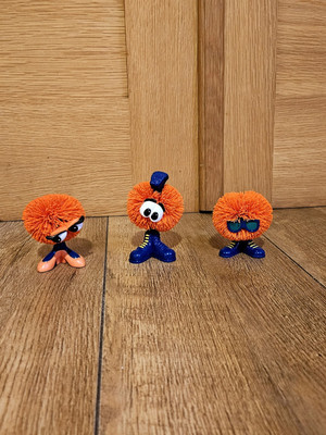 McVitie's Jaffa Cakes Orangey Tangs Koosh Spielzeug 1997 Konvolut