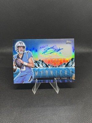 2024 Topps Midnight Horizon Signatures Bryce Young SP Auto 25/25 Panthers 