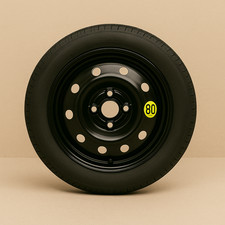 Notrad 16 Zoll Citroën C3 Aircross 4-Loch 125/80R16 Stahlfelge Schwarz