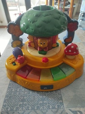 Chicco Forest Klavierinstrumente Animal Sounds Sprachen Vorschule Spielzeug 1-4 gebraucht