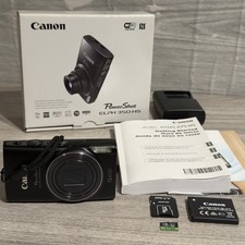 Canon PowerShot ELPH 350 HS Digital Camera Black 20.2MP IXUS 275 Minty Wifi BOX