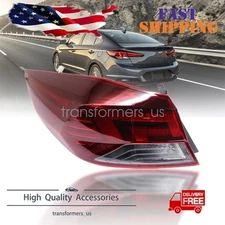 Tail Light For Hyundai Elantra 2019 2020 Rear Brake Stop Lamp Left Driver Side