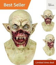 Scary Horror Creepy Demon Monster Mask for Halloween Costume Party.