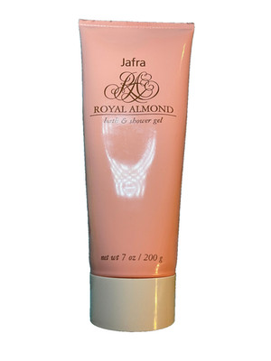 Vintage 1995 Jafra Royal Almond Bath and Shower Gel 7 oz
