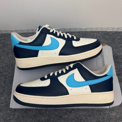 Nike Air Force 1 '07 Low Armory Navy White Baltic Blue HJ9291 478 Men's Size 11