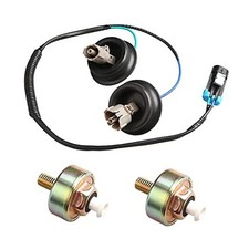 Compatible with 2 PCS Knock Sensor with Wiring Harness Kit Chevy Silverado