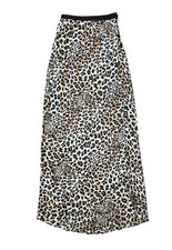 Bishop & Young - Bias Cut Slip Skirt Leopard