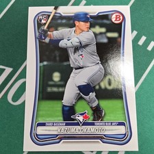 2026 Topps Bowman Kazuma Okamoto Toronto Blue Jays Rookie Card #28