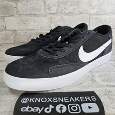 Nike SB Heritage Vulc Black White Skate Sneaker CD5010-003 Men's Size 10