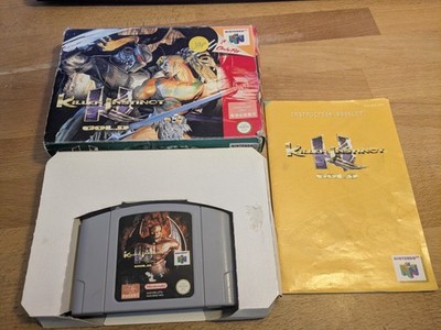 Killer Instinct Gold Nintendo 64 N64 Boxed CIB OVP NTSC Hong kong #2