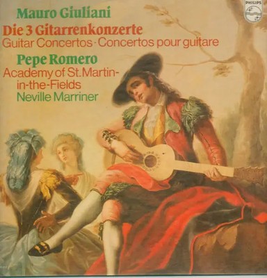 Mauro Giulian Guitar Concertos HARDCOVERBOX + BOOKLET NEAR MINT Vinyl LP-Box