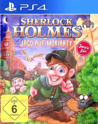 Sherlock Holmes - Jagd auf Moriarty - PS4 / PlayStation 4 - Neu & OVP - DE