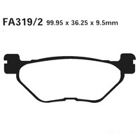 Bremsbelag BremsbeläGe EBC FA319 2HH Hinten FüR Yamaha XV 950 RA ABS 2014-2017