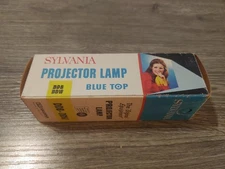 Vintage Sylvania Projector Lamp Bulb DDB DDW 750 Watts 120v 25 hrs BLUE TOP
