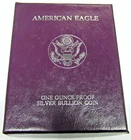 New Listing1987-S Proof American Silver Eagle in OGP w COA