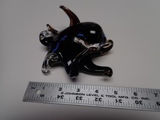 Art Hand Blown Glass Octopus Sea Animal Figurine