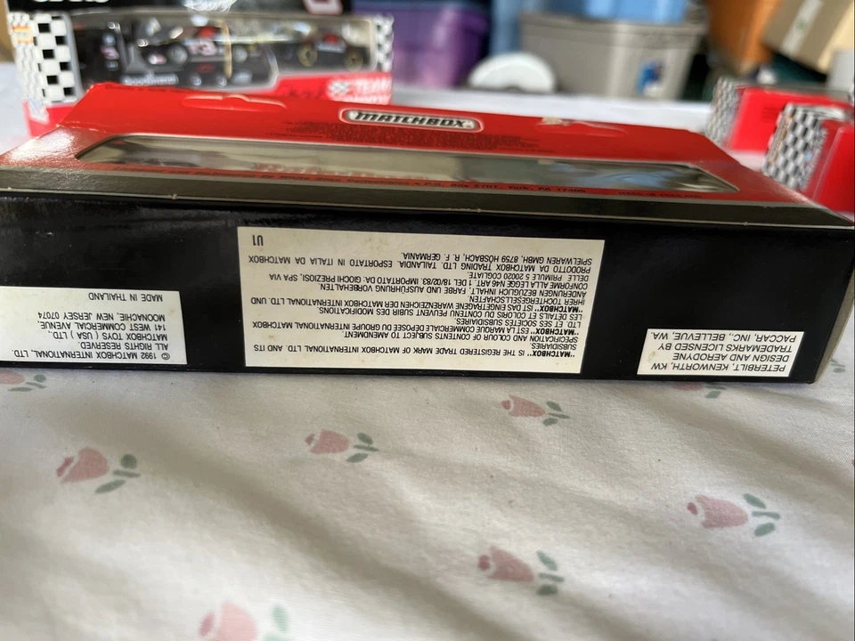 Спичечный коробок Jeff Gordon No1 Baby Ruth 1992 1:87 Racing Team Transporter - Изображение 4 из 4