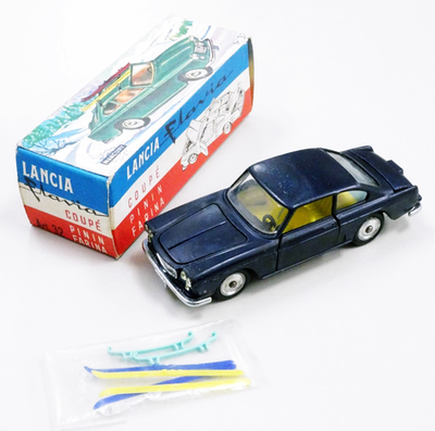 Mercury 1/43 Lancia Flavia Coupe with Ski Vintage Miniature Car