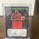 2024-25 Panini Obsidian Rookie Jersey Patch Auto RPA /125 Jonathan Mogbo RAPTORS
