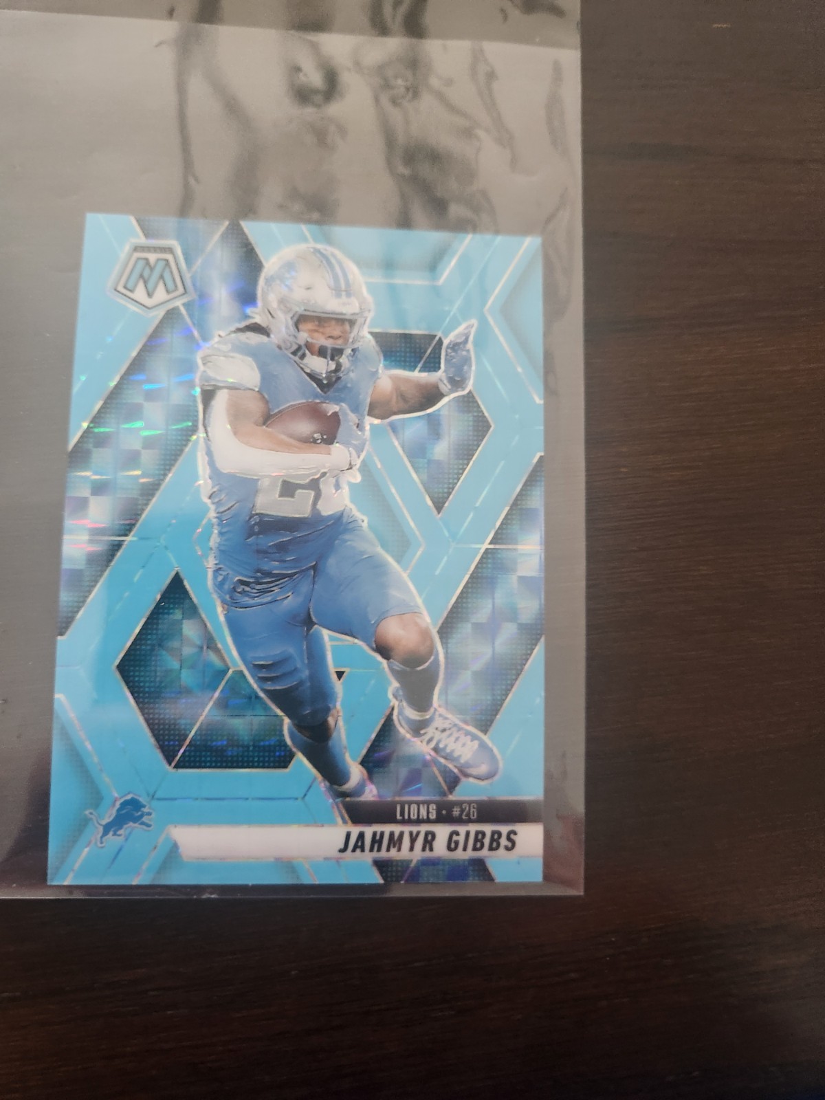2025 Panini Mosaic Gibbs 103 blue 14/15