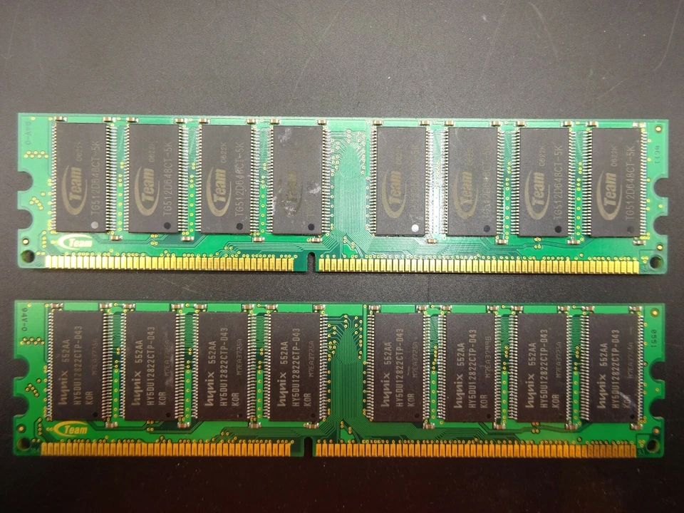 Team Group INC. 2GB (2x1GB) DDR1 TVDR1024M400C25 DDR400Mhz #R1115 - Bild 2 von 2