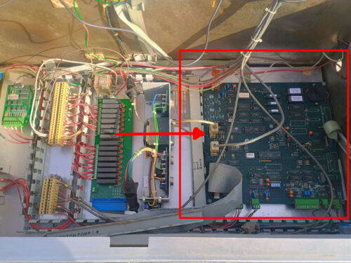 Parts only due to age POWIS PC-5809 Control Board PCB Oven Controller