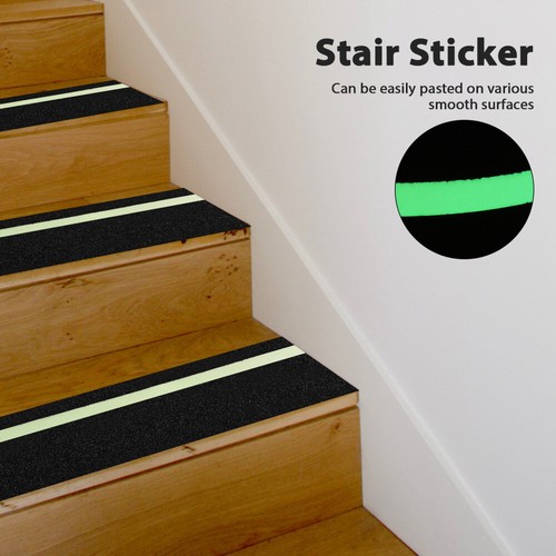 1 rollo de peldaños antideslizantes peldaños de escalera peldaños de escalera antideslizantes escalera exterior - Imagen 8 de 12
