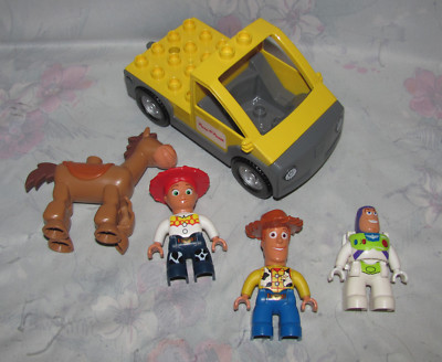 buzz lightyear and woody on truck