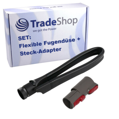 Set: Flexible Fugendüse + Adapter für Dyson V11 Complete Extra, Torque Drive