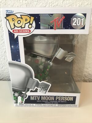 Funko POP! MTV 40th Ad Icons Vinyl Figur Moon Person 9 cm NEU & OVP !