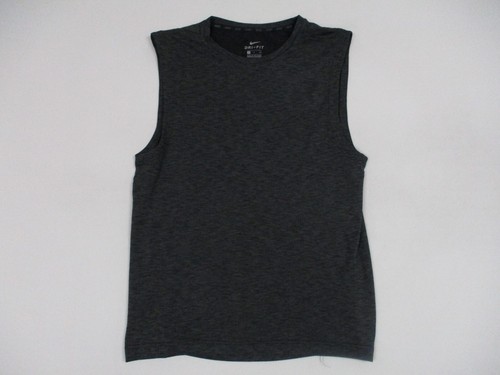 Nike Shirt Men Size Small Gray Gym Tank Top Sleeveless Athletic Workout ...