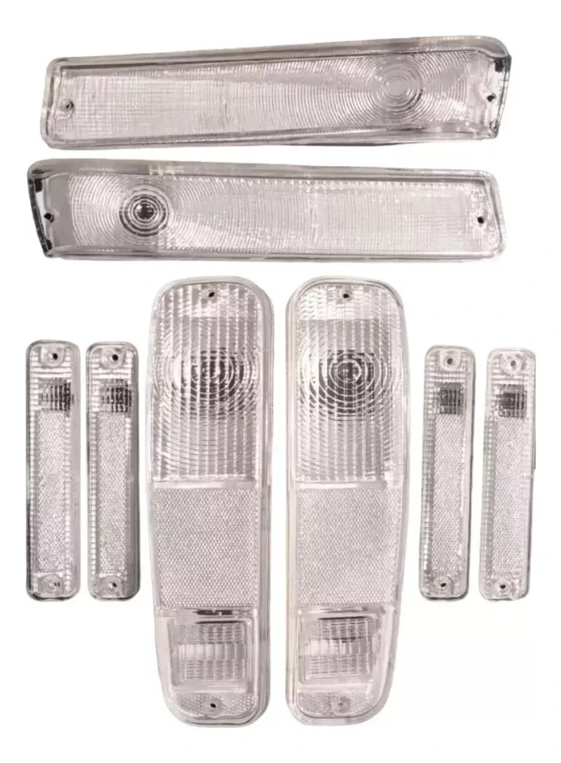 FORD Truck TRANSPARENT 8pcs Tail Lights & Markers F100 F150 F250