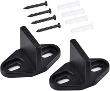 Homode Barn Door Floor Guide, 2 Pack Sliding Bottom Guide Black