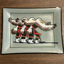 Legend of the Eagle Dancers Native American Tray