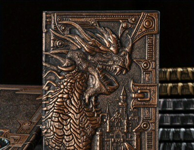 Dungeons and Dragons Notebook  Embossed Character Journal Roleplaying 100 pp DnD