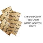 GASKET PAPER MATERIAL - FLEXOID - OIL & WATER RESISTANT - 0.8mm A4 Sheet