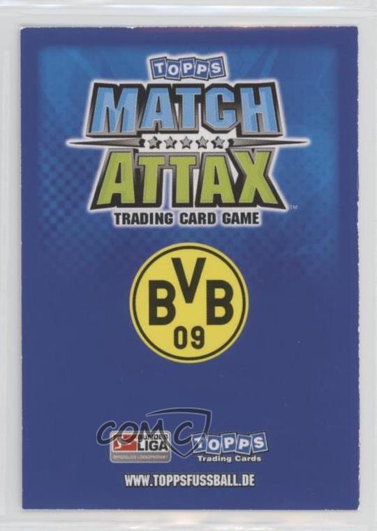 Carte Match Attax Bundesliga Signée Raphaël (Borussia Mönchengladbach) - SUPER RARE