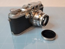 Leica Camera Copy Kardon 415 Civilian Model w/ Leather Case  Very Rare