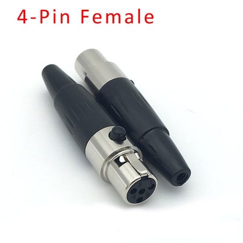 Mini XLR Stecker 3P-6P Mikrofon Audio Stecker männlich/weiblich/Panel Mount Plug - Bild 13 von 15