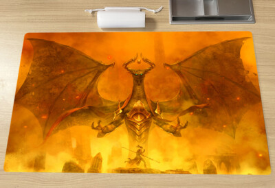 Nicol-Bolas Tapis de jeu de société TCG 59,9 x 35,1 cm Compatible avec TCG MTG Playmat Sac gratuit