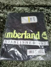 Boys Timberland Logo Grey T-Shirt Size M 10/12 NWT