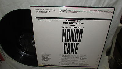MONDO CANE SOUNDTRACK LP RIZ ORTOLANI NINO OLIVIERO M- UAS-5105 | eBay