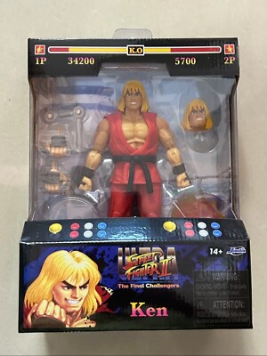 ケン　ストリートファイター　jada toys 2024 SDCC EXCLUSIVE Jada Toys Ultra Street Fighter II