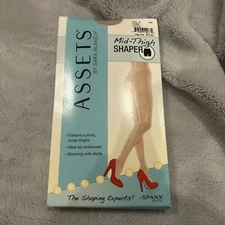 Spanx Love Your Assets Nude Size 3 By Sara Blakely High Waist-Mid Thigh Shaper