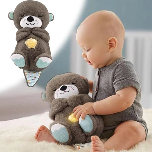 Oso de peluche musical LED máquina de sonido música luz y movimiento de respiración rítmica - Imagen 28 de 39