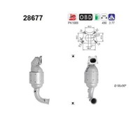 AS Katalysator FüR Peugeot 208 Ca_ Cc_ 1.2 Puretech 82 2008 I Cu_ CitroëN C3