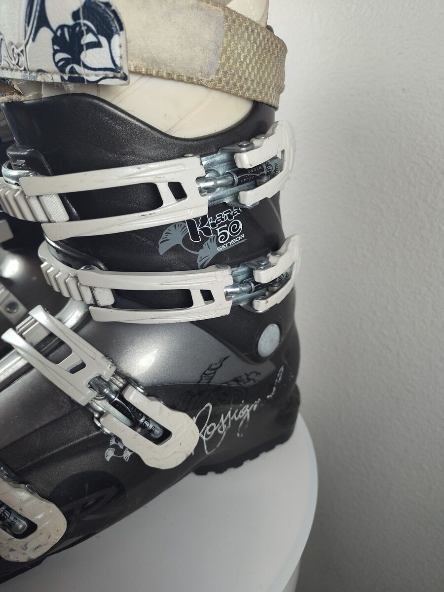 Rossignol Women Ski Boots Kiara 50 Sensor Gray Size 24.5 288 Rossignol Women Ski Boots Kiara 50 Sensor Gray Size 24.5 288