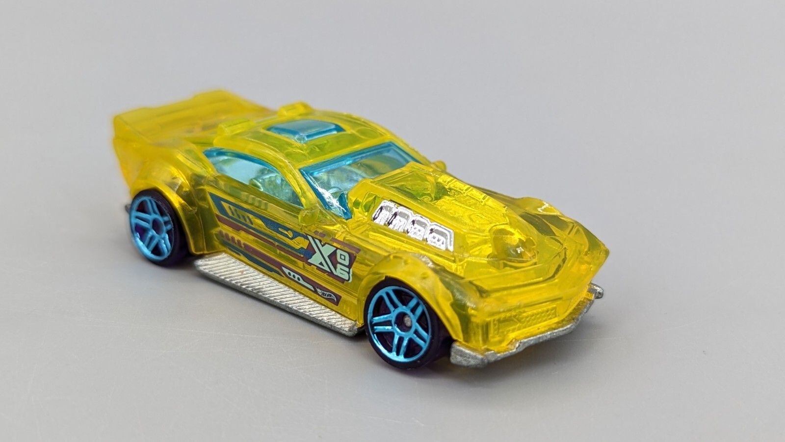 Mattel 2013 Hot Wheels Yellow Drift Rod 1:64 Diecast Car